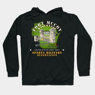 Ft McCoy WI - Sparta Military Resv - White Hoodie